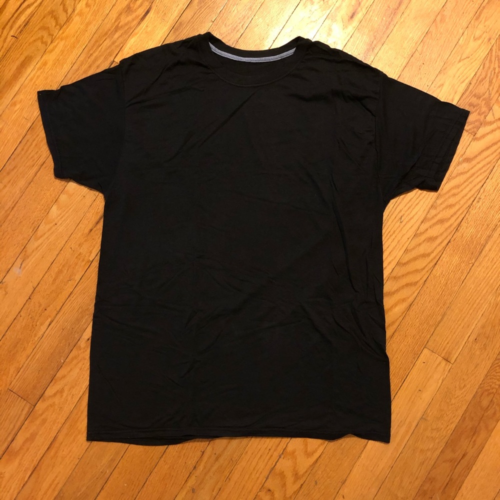 Haynes X-temp Black Tees - M & L